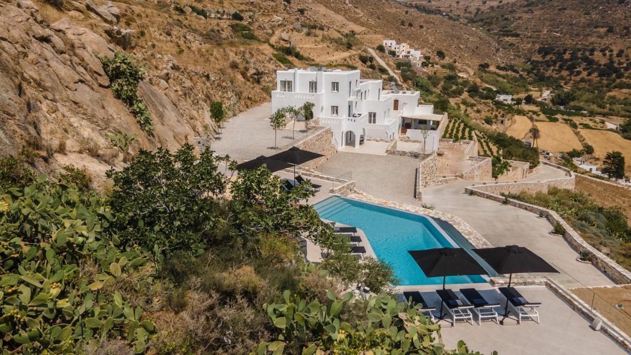 Wow Panoramic View Deluxe Villas Agkidia Exterior foto