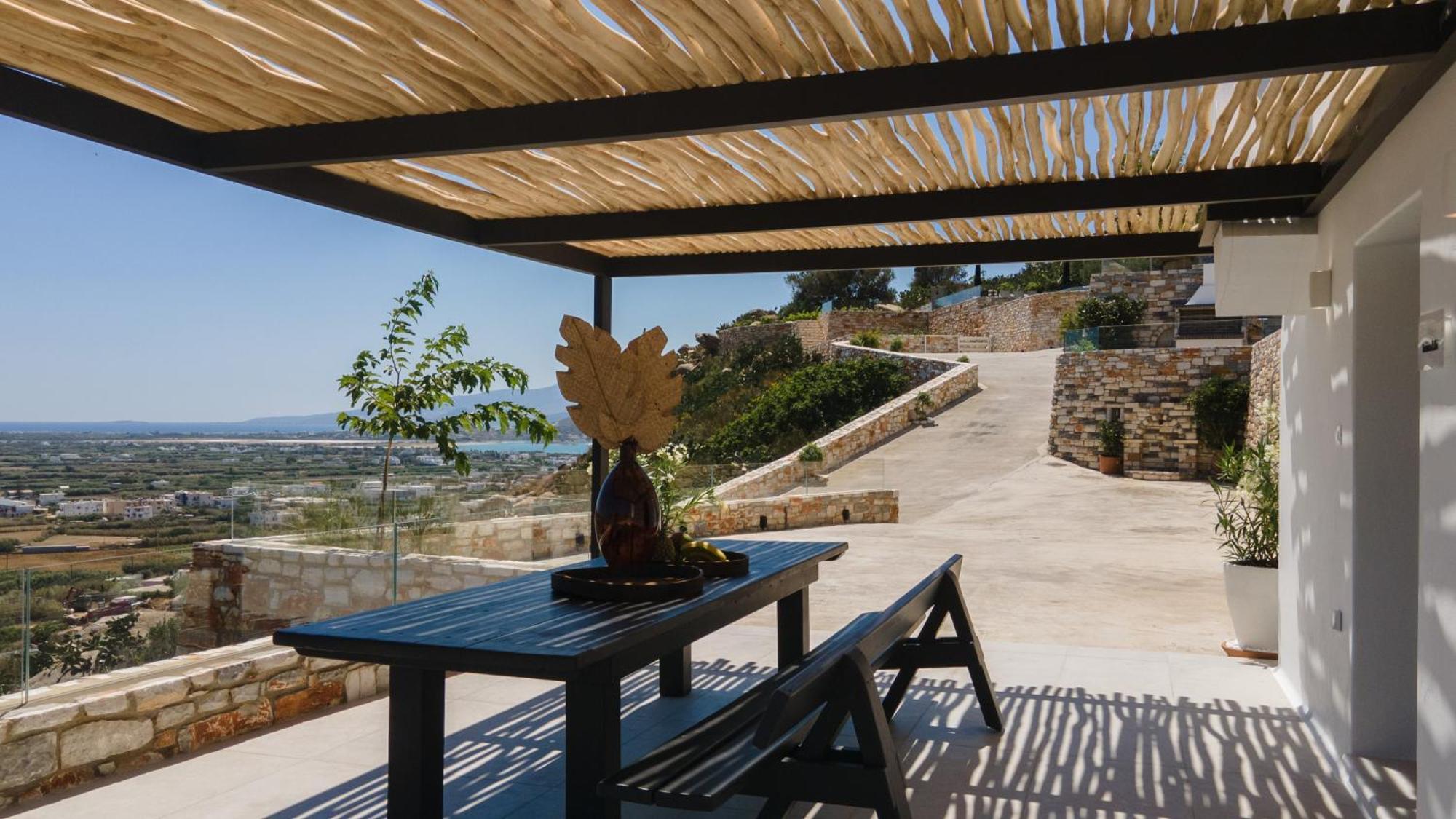 Wow Panoramic View Deluxe Villas Agkidia Exterior foto
